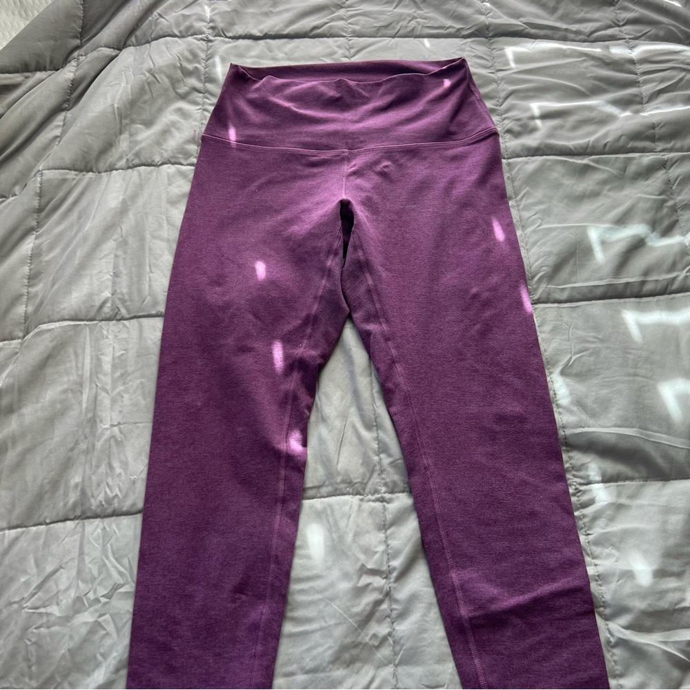 Fleo leggings, size L, like new, purple